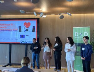 Mariana Rodriguez presenting