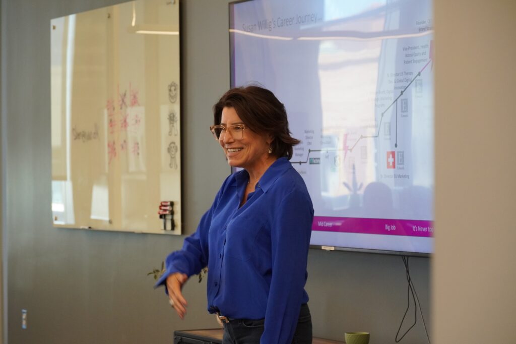 Susan Willig presenting at DxD